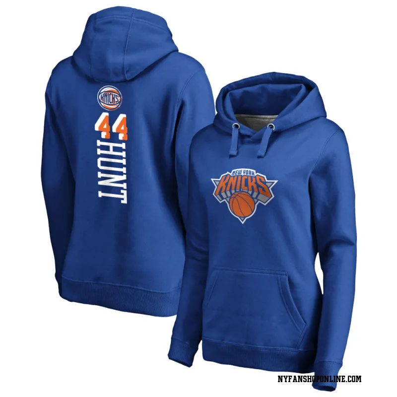 Royal Women's Feron Hunt New York Knicks Backer Pullover Hoodie